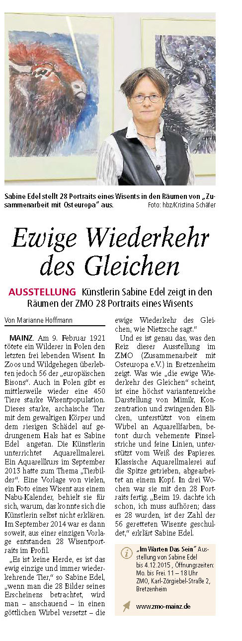 Artikel Marianne Hoffmann